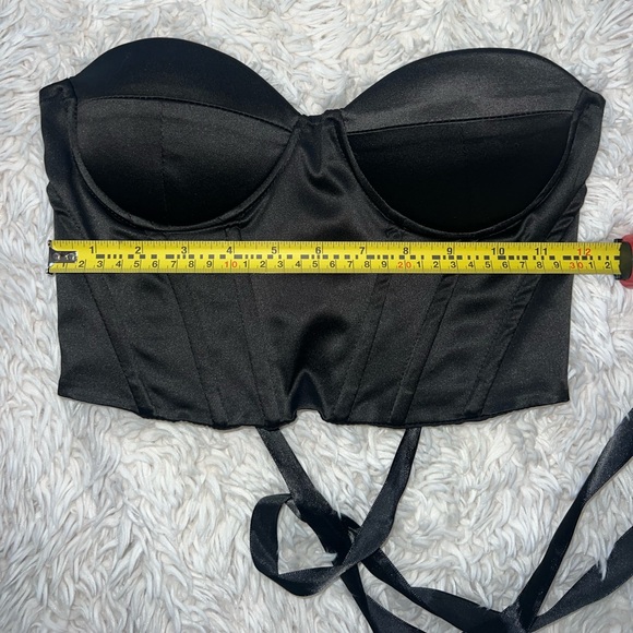 Princess Polly Black Corset Top - Picture 8 of 9